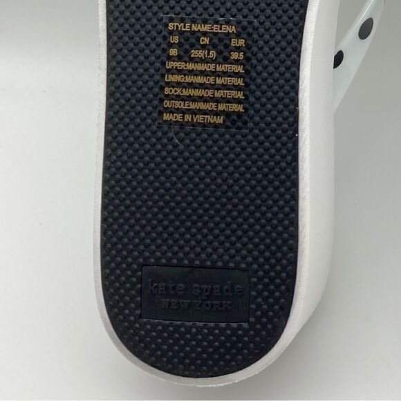 NWT Kate Spade Elena Platform Polka Dot Sandals Size 9B - Picture 7 of 8
